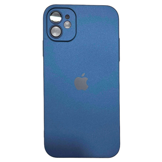 Deep Blue Matte Finish Premium Case for Apple IPhone 12