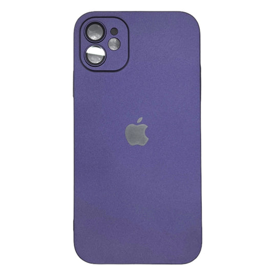 Deep Purple Matte Finish Premium Case for Apple IPhone 12