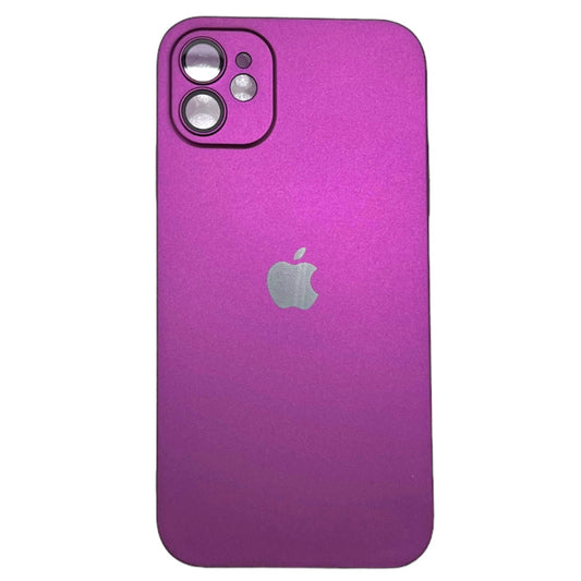 Purple Matte Finish Premium Case for Apple IPhone 12