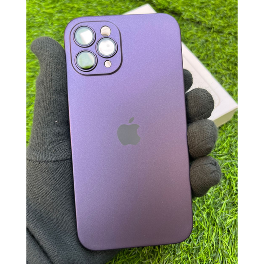 Deep Purple Hard Pc premium case for Apple Iphone 14 Pro Max