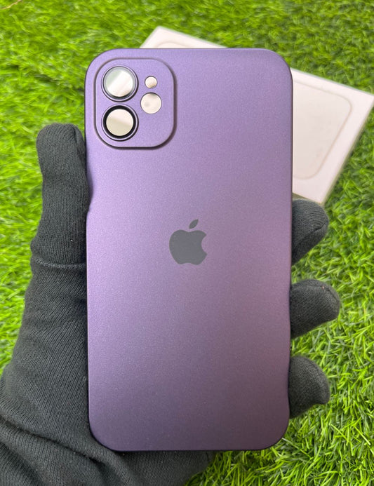 Deep Purple Matte Finish Premium Case for Apple Iphone 11