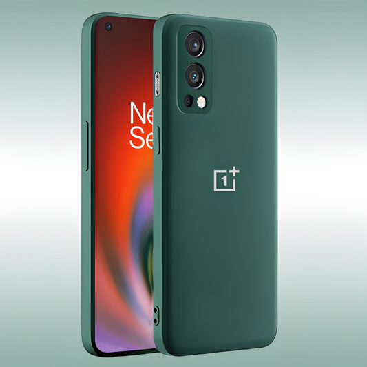 Dark Green Candy Silicone Case for Oneplus Nord 2 5G