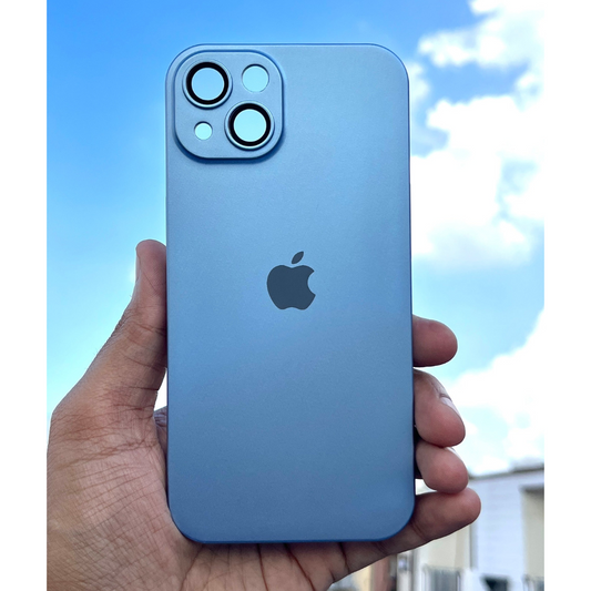 Sierra Blue Matte Finish Premium Case for Apple Iphone 14 Plus