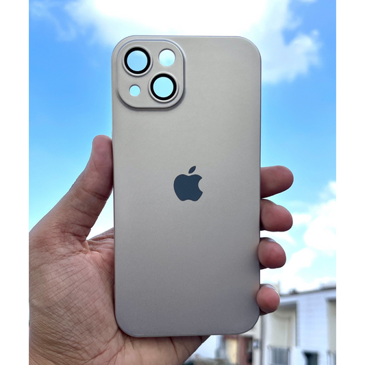 Gold Matte Finish Premium Case for Apple Iphone 14 Plus