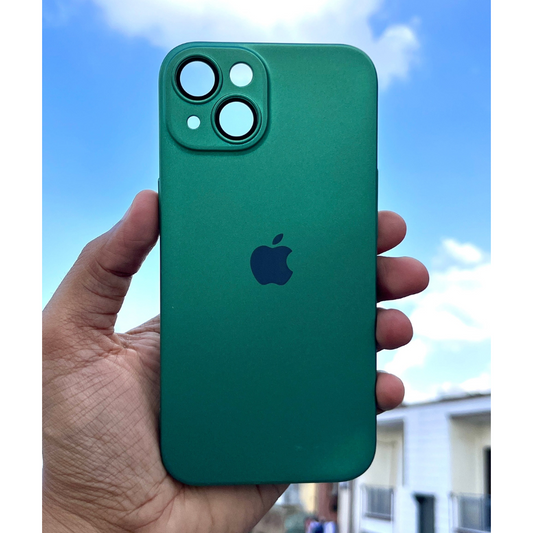 Green Matte Finish Premium Case for Apple Iphone 14 Plus