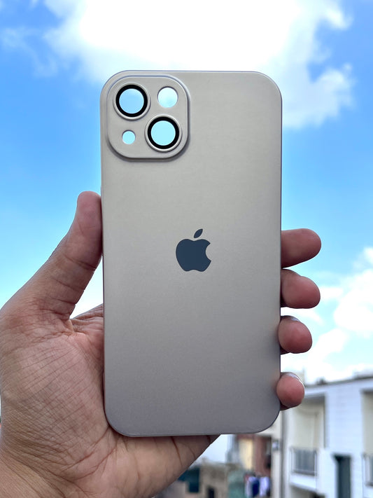 Gold Matte Finish Premium Case for Apple Iphone 14