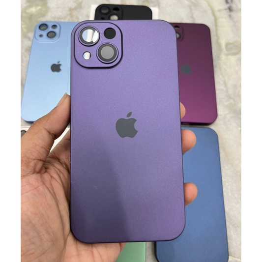 Deep Purple Matte Finish Premium Case for Apple Iphone 14 Plus