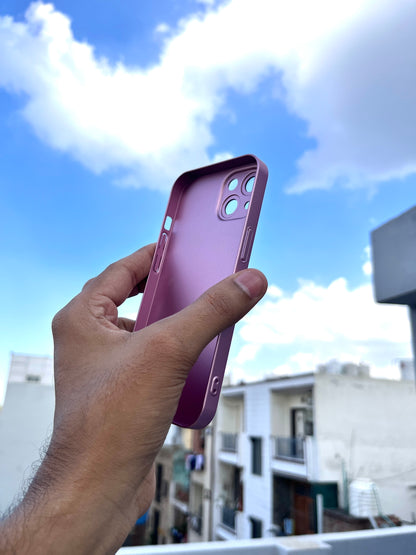 Pink Matte Finish Premium Case for Apple Iphone 14