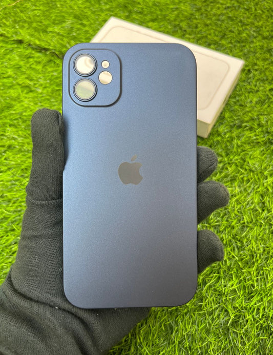 Deep Blue Matte Finish Premium Case for Apple Iphone 11