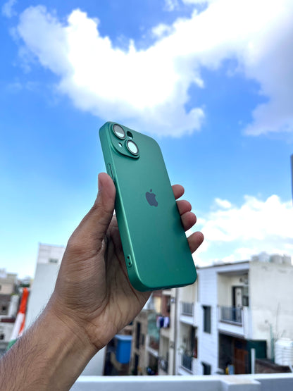 Green Matte Finish Premium Case for Apple Iphone 14