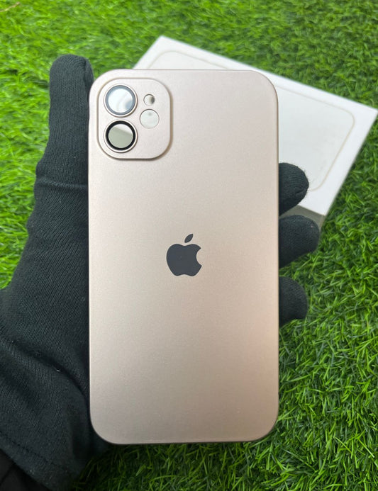 Gold Matte Finish Premium Case for Apple Iphone 11