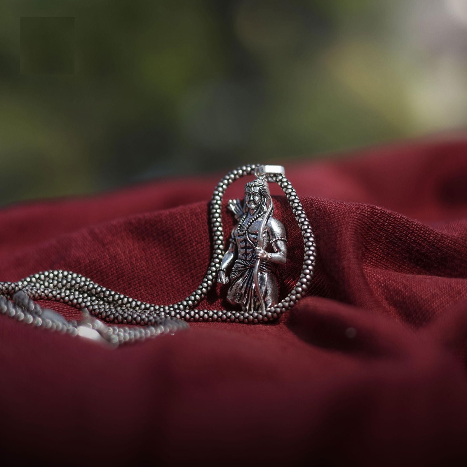 Lord Ram Pendant With Chain - Wayoftrend