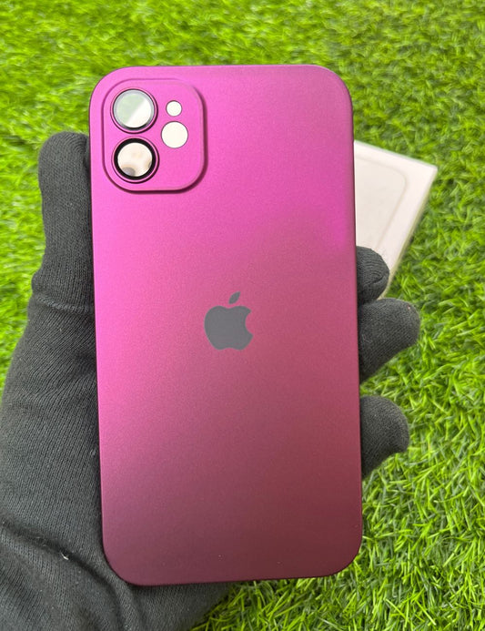 Purple Matte Finish Premium Case for Apple Iphone 11