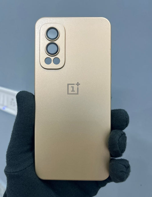 Golden Matte Finish premium case for OnePlus Nord 2 (5G)
