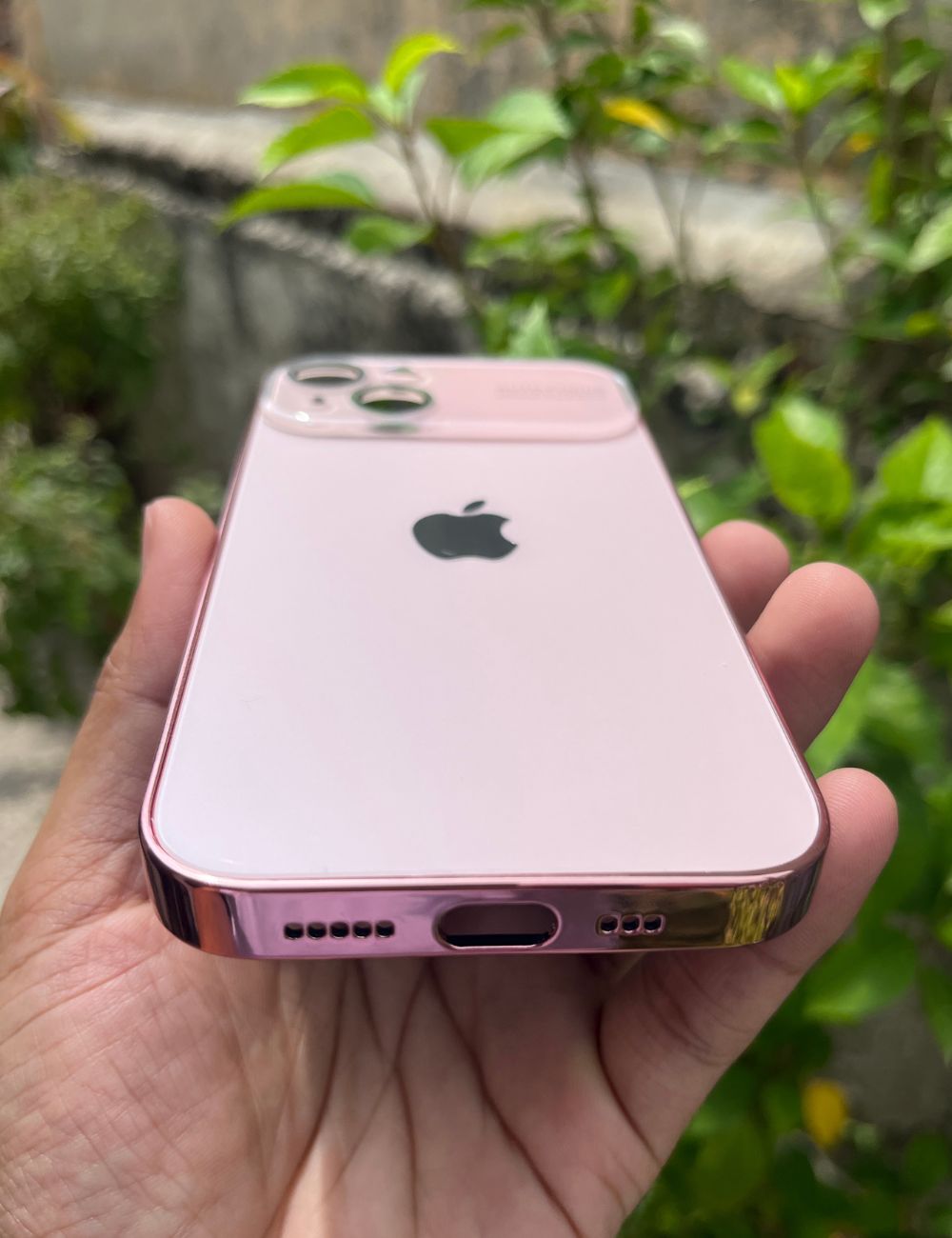 Rose Gold Auto Focus Luxury Design Case For Apple Iphone 13